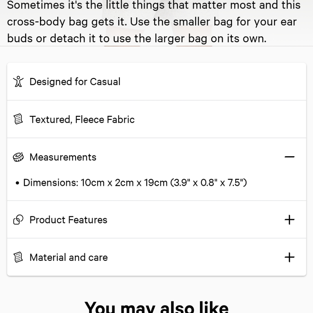 Lululemon Fleece Modular Phone Crossbody - Picture 2 of 4